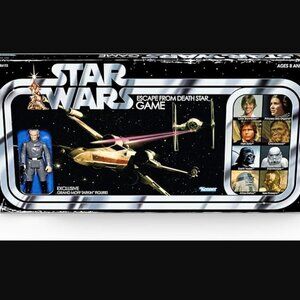 Hasbro Star Wars Escape from Death Star Board Game Exclusive Tarkin Figure Retro